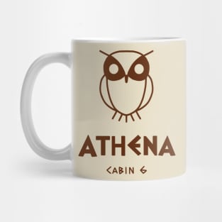 Athena symbol cabin 6 Mug